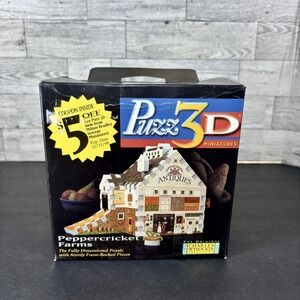 Puzz3D Peppercricket Farms‎ 3D Puzzle - Charles Wysocki's Americana - Complete